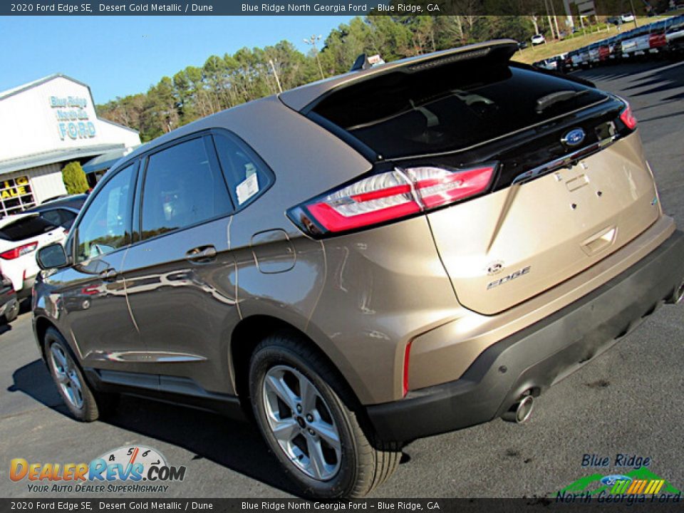 2020 Ford Edge SE Desert Gold Metallic / Dune Photo #24