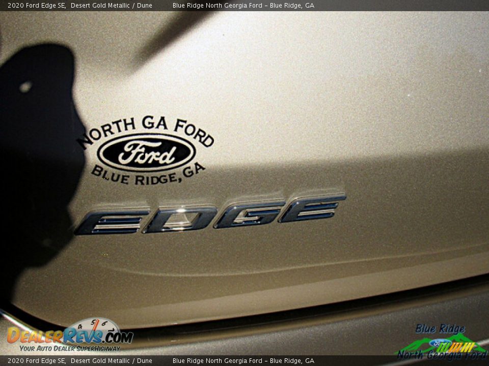 2020 Ford Edge SE Desert Gold Metallic / Dune Photo #25