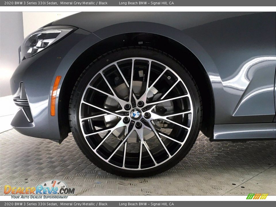 2020 BMW 3 Series 330i Sedan Mineral Grey Metallic / Black Photo #8