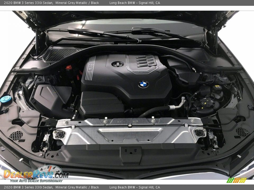 2020 BMW 3 Series 330i Sedan Mineral Grey Metallic / Black Photo #9