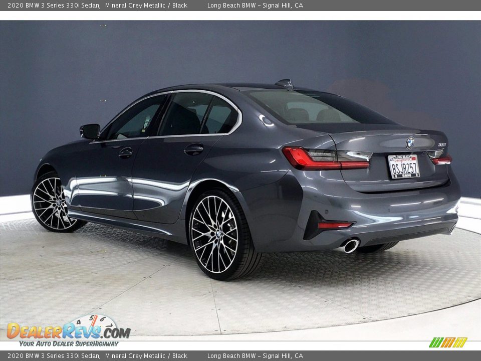 2020 BMW 3 Series 330i Sedan Mineral Grey Metallic / Black Photo #10