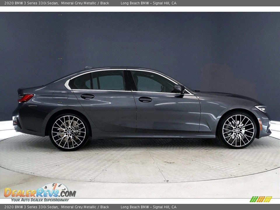 2020 BMW 3 Series 330i Sedan Mineral Grey Metallic / Black Photo #14