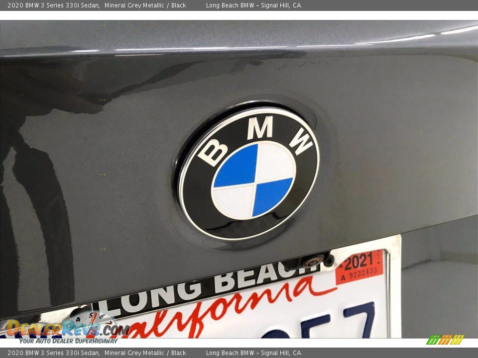 2020 BMW 3 Series 330i Sedan Mineral Grey Metallic / Black Photo #34