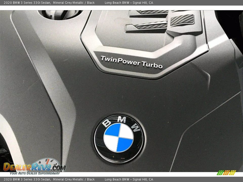 2020 BMW 3 Series 330i Sedan Mineral Grey Metallic / Black Photo #35