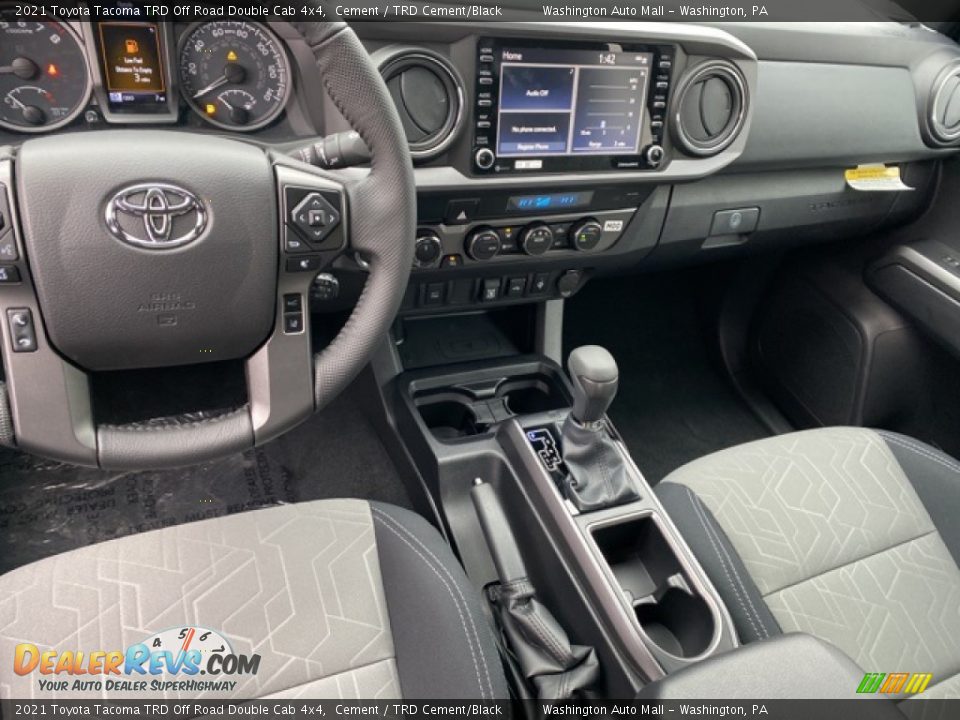 2021 Toyota Tacoma TRD Off Road Double Cab 4x4 Cement / TRD Cement/Black Photo #3