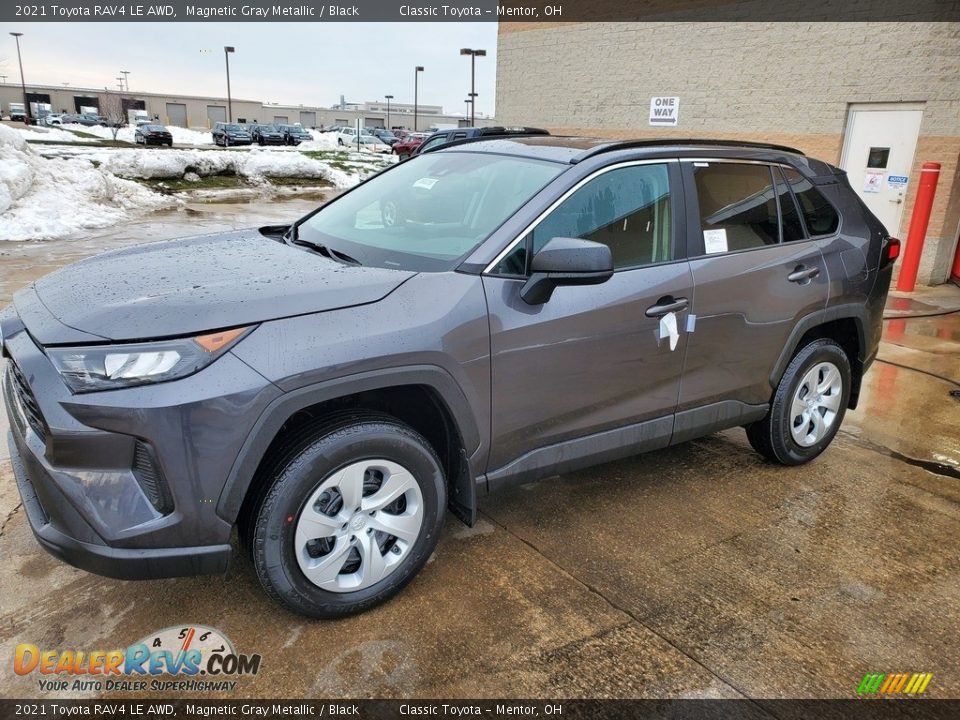 2021 Toyota RAV4 LE AWD Magnetic Gray Metallic / Black Photo #1