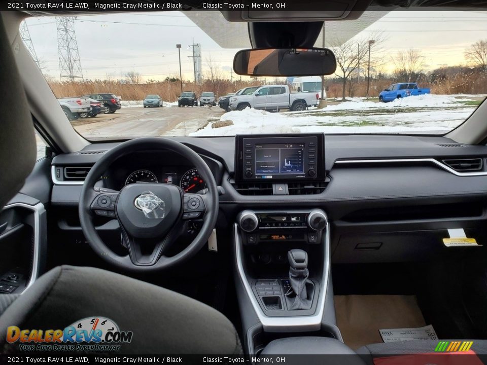 2021 Toyota RAV4 LE AWD Magnetic Gray Metallic / Black Photo #4