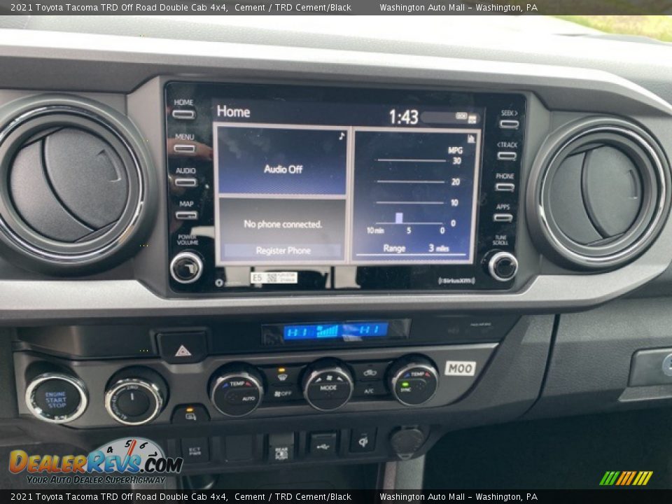 2021 Toyota Tacoma TRD Off Road Double Cab 4x4 Cement / TRD Cement/Black Photo #9