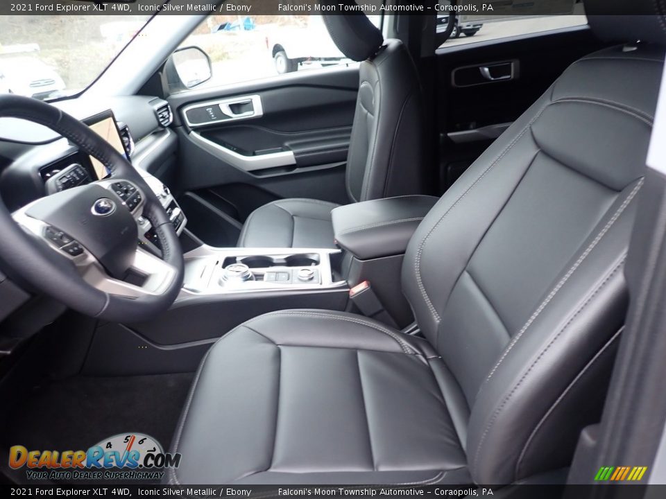 Front Seat of 2021 Ford Explorer XLT 4WD Photo #10