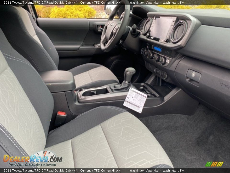 2021 Toyota Tacoma TRD Off Road Double Cab 4x4 Cement / TRD Cement/Black Photo #11