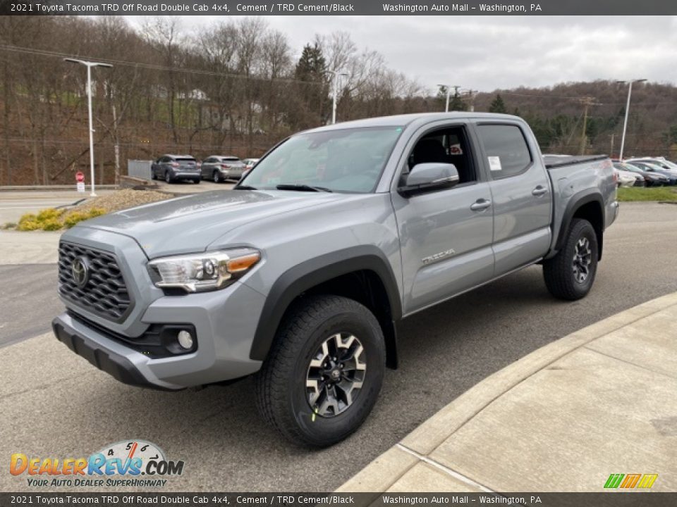 2021 Toyota Tacoma TRD Off Road Double Cab 4x4 Cement / TRD Cement/Black Photo #13