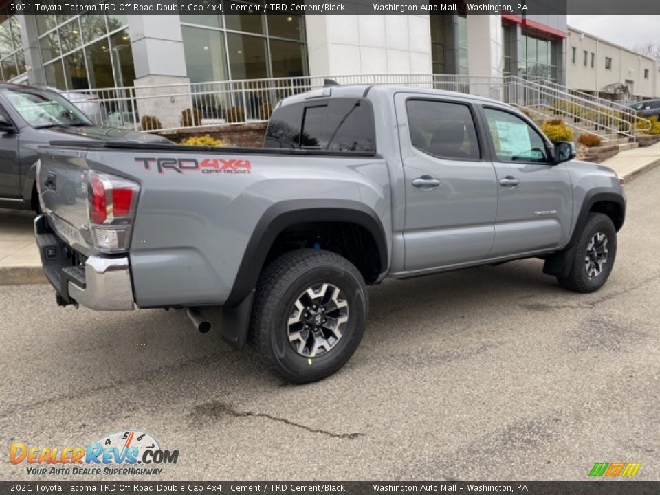 2021 Toyota Tacoma TRD Off Road Double Cab 4x4 Cement / TRD Cement/Black Photo #14
