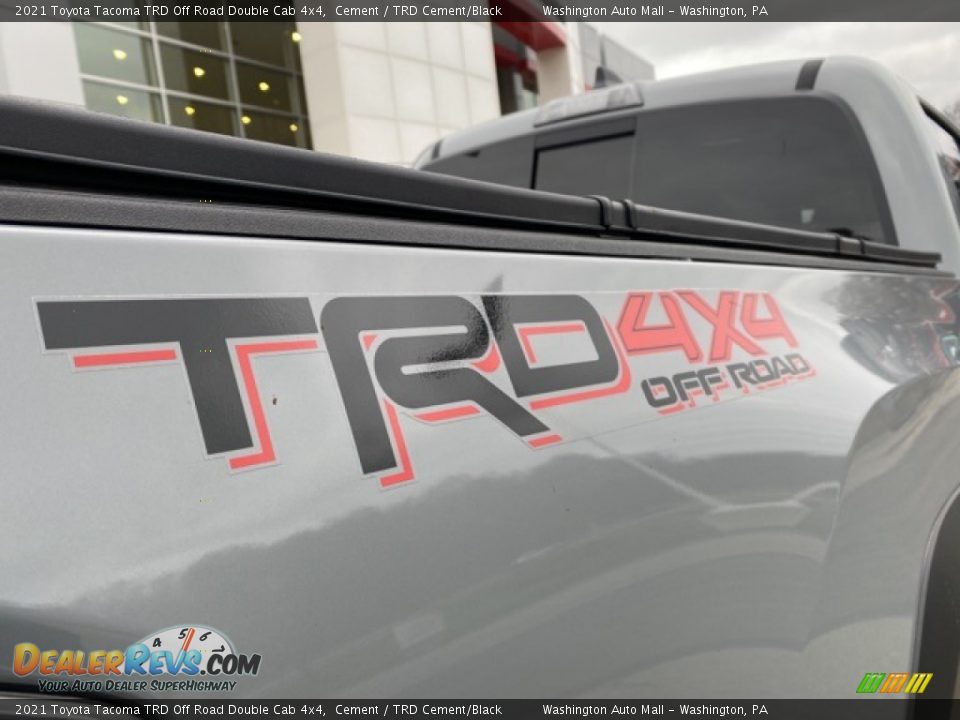 2021 Toyota Tacoma TRD Off Road Double Cab 4x4 Cement / TRD Cement/Black Photo #23