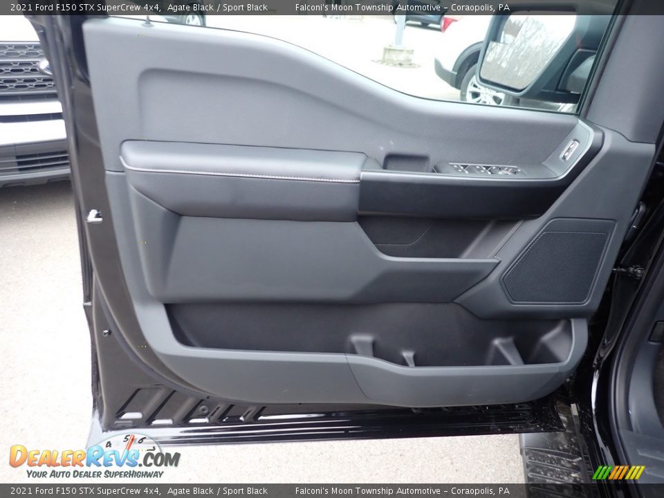 Door Panel of 2021 Ford F150 STX SuperCrew 4x4 Photo #9