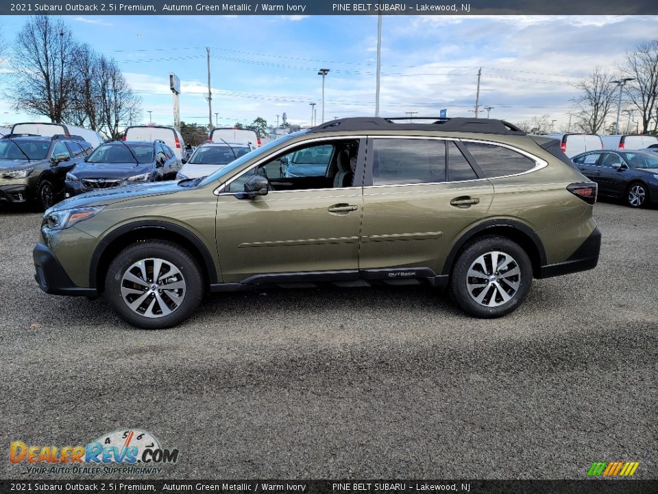 2021 Subaru Outback 2.5i Premium Autumn Green Metallic / Warm Ivory Photo #4