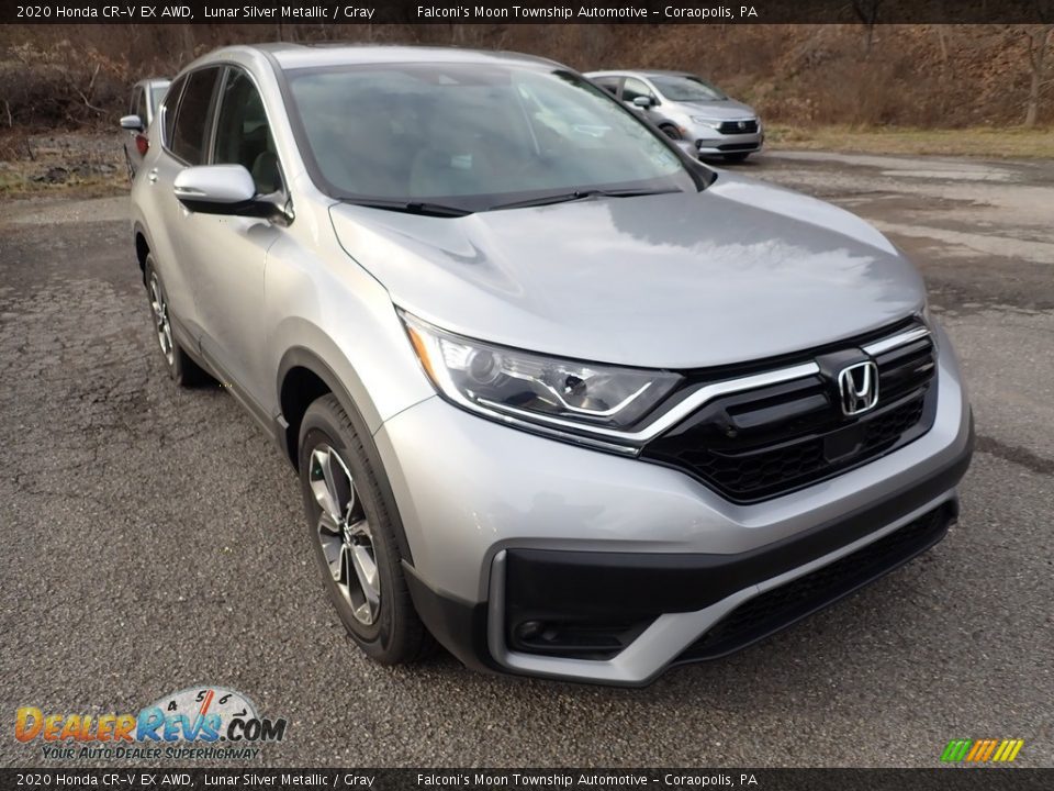 2020 Honda CR-V EX AWD Lunar Silver Metallic / Gray Photo #6