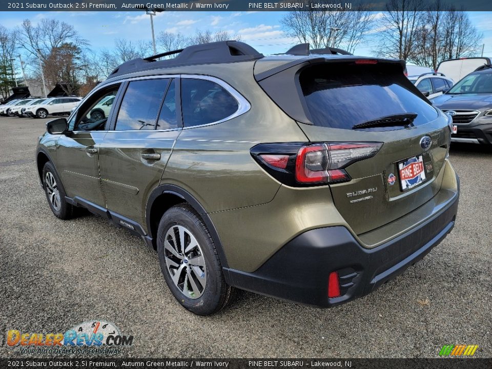 2021 Subaru Outback 2.5i Premium Autumn Green Metallic / Warm Ivory Photo #6