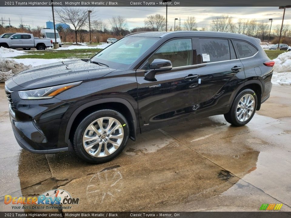 Front 3/4 View of 2021 Toyota Highlander Limited Photo #1