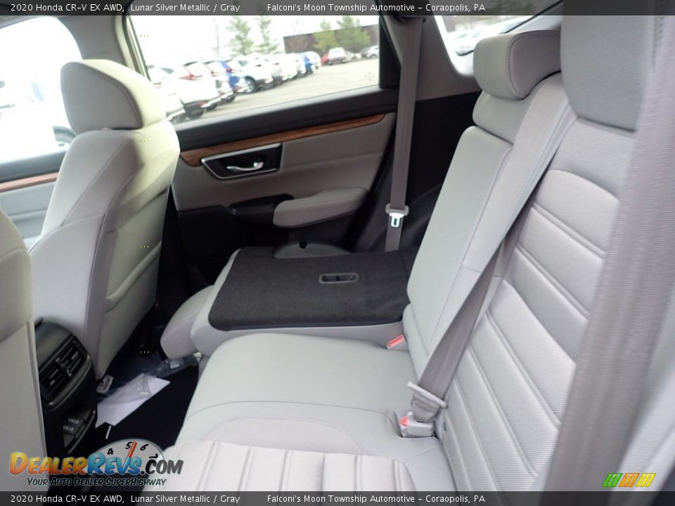 2020 Honda CR-V EX AWD Lunar Silver Metallic / Gray Photo #9