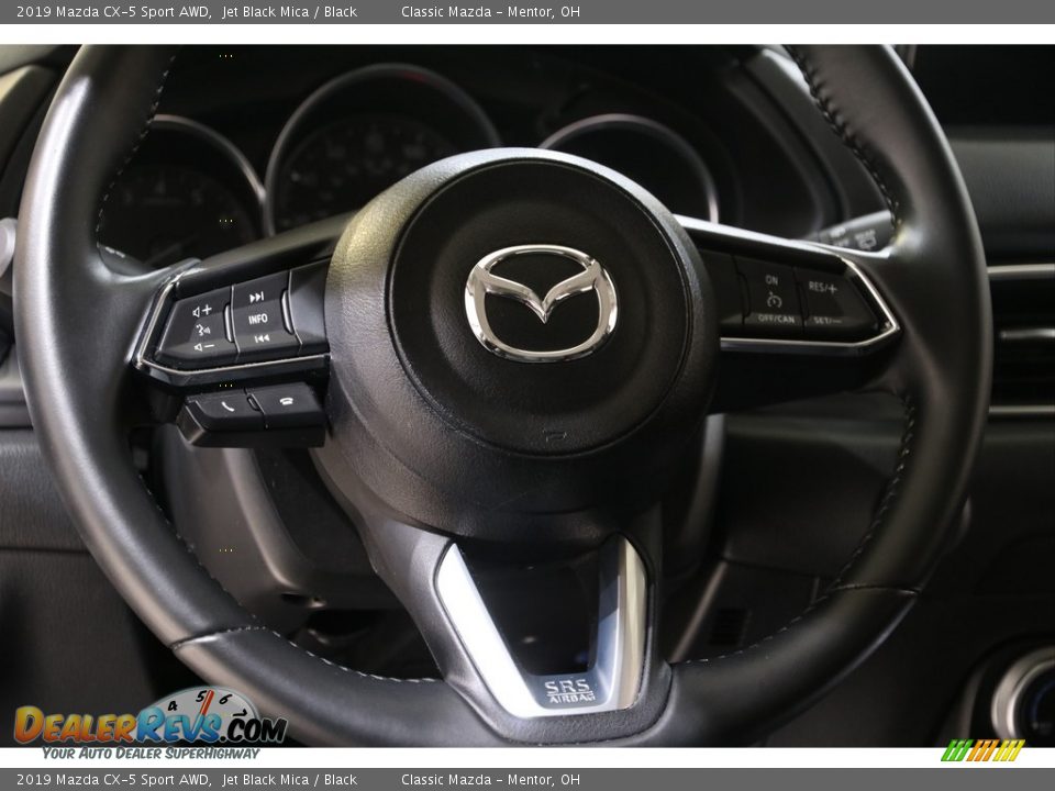 2019 Mazda CX-5 Sport AWD Jet Black Mica / Black Photo #7