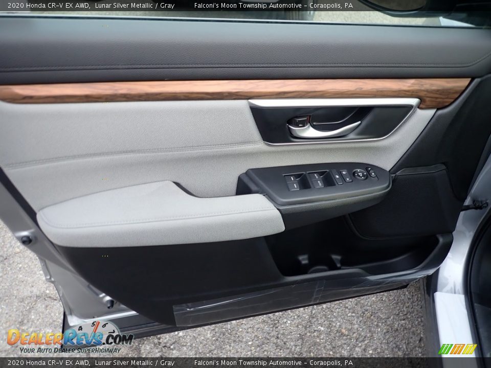 2020 Honda CR-V EX AWD Lunar Silver Metallic / Gray Photo #11