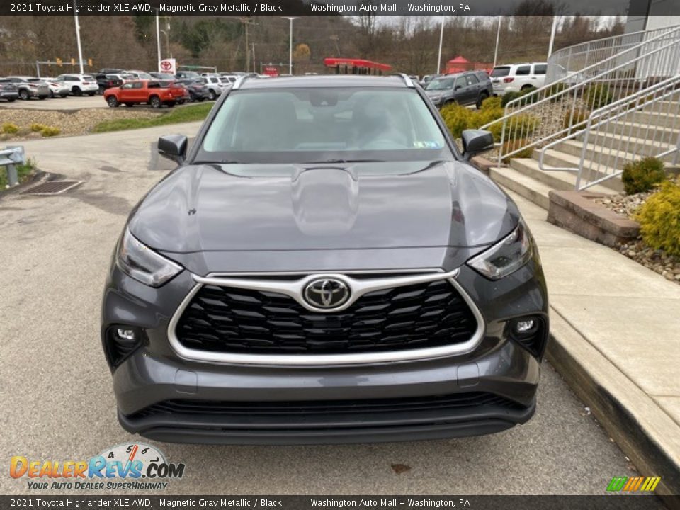 2021 Toyota Highlander XLE AWD Magnetic Gray Metallic / Black Photo #13