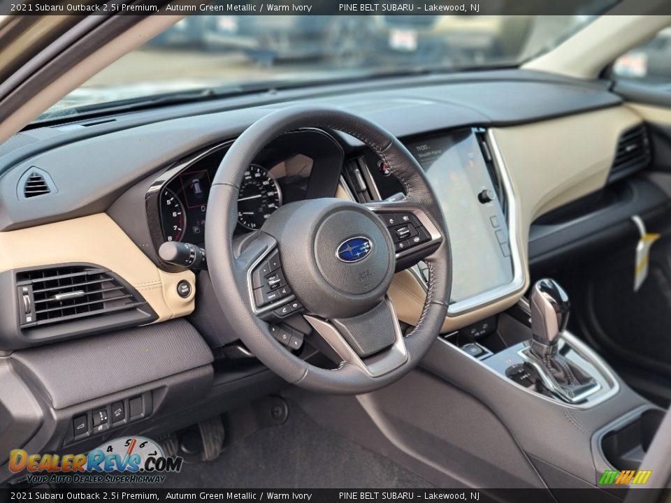Dashboard of 2021 Subaru Outback 2.5i Premium Photo #12
