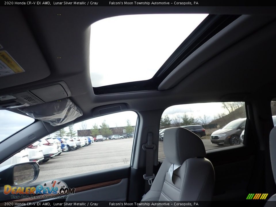 2020 Honda CR-V EX AWD Lunar Silver Metallic / Gray Photo #13