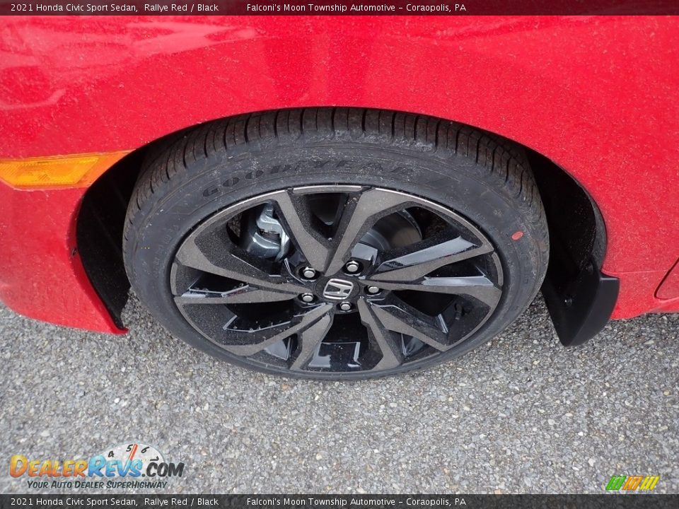 2021 Honda Civic Sport Sedan Rallye Red / Black Photo #2