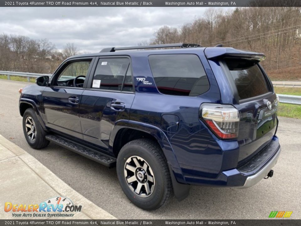 2021 Toyota 4Runner TRD Off Road Premium 4x4 Nautical Blue Metallic / Black Photo #2