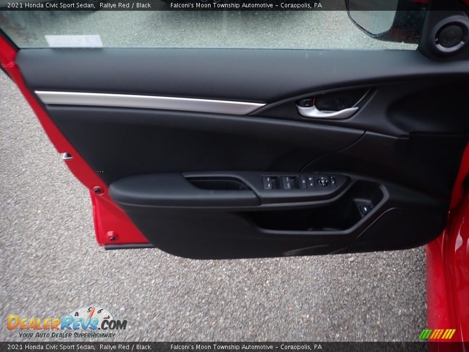 2021 Honda Civic Sport Sedan Rallye Red / Black Photo #11