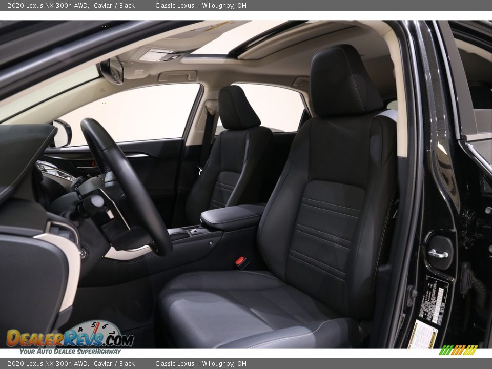 Front Seat of 2020 Lexus NX 300h AWD Photo #7
