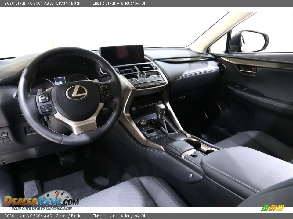 Black Interior - 2020 Lexus NX 300h AWD Photo #8
