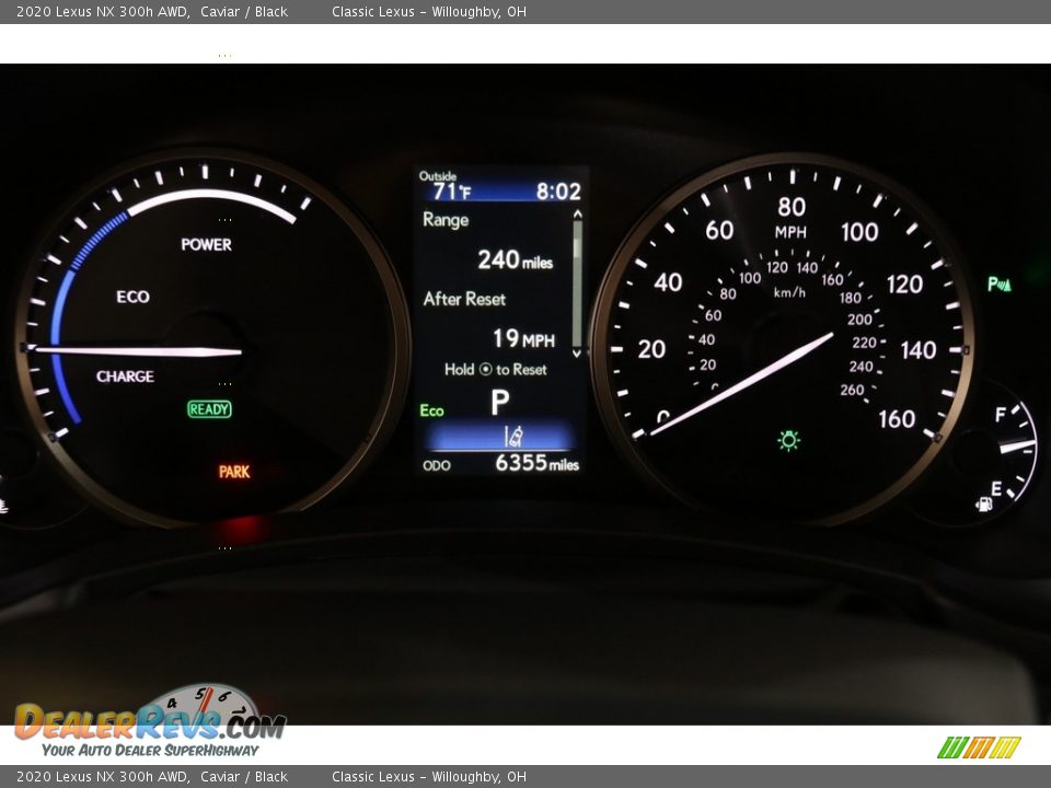 2020 Lexus NX 300h AWD Gauges Photo #11