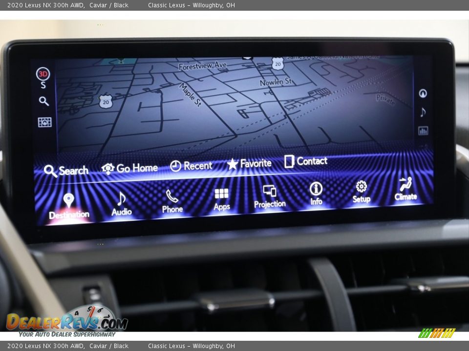 Navigation of 2020 Lexus NX 300h AWD Photo #14