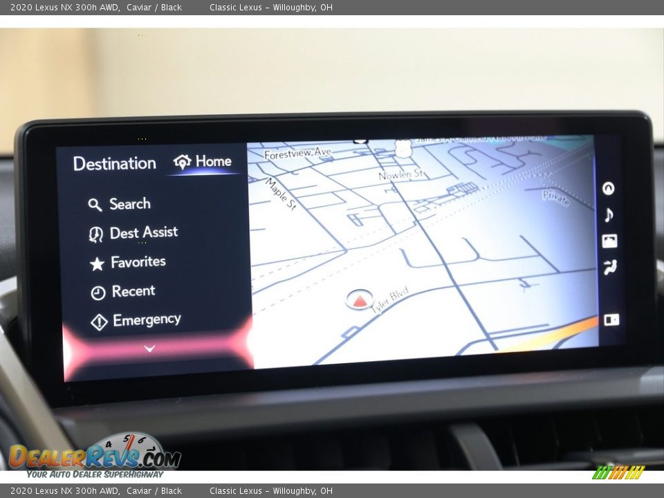 Navigation of 2020 Lexus NX 300h AWD Photo #15