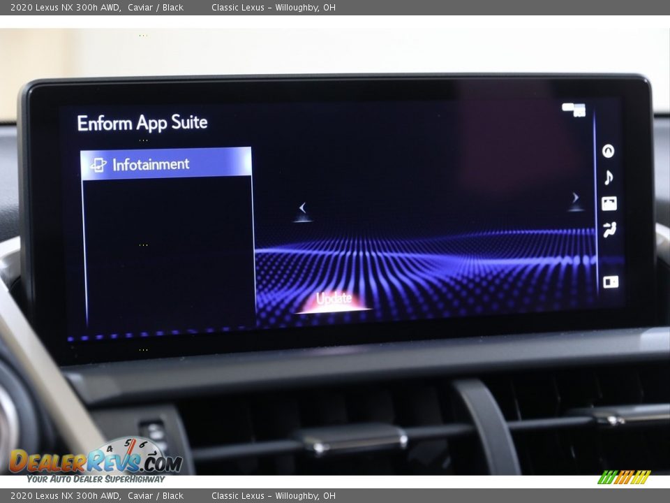 2020 Lexus NX 300h AWD Caviar / Black Photo #18