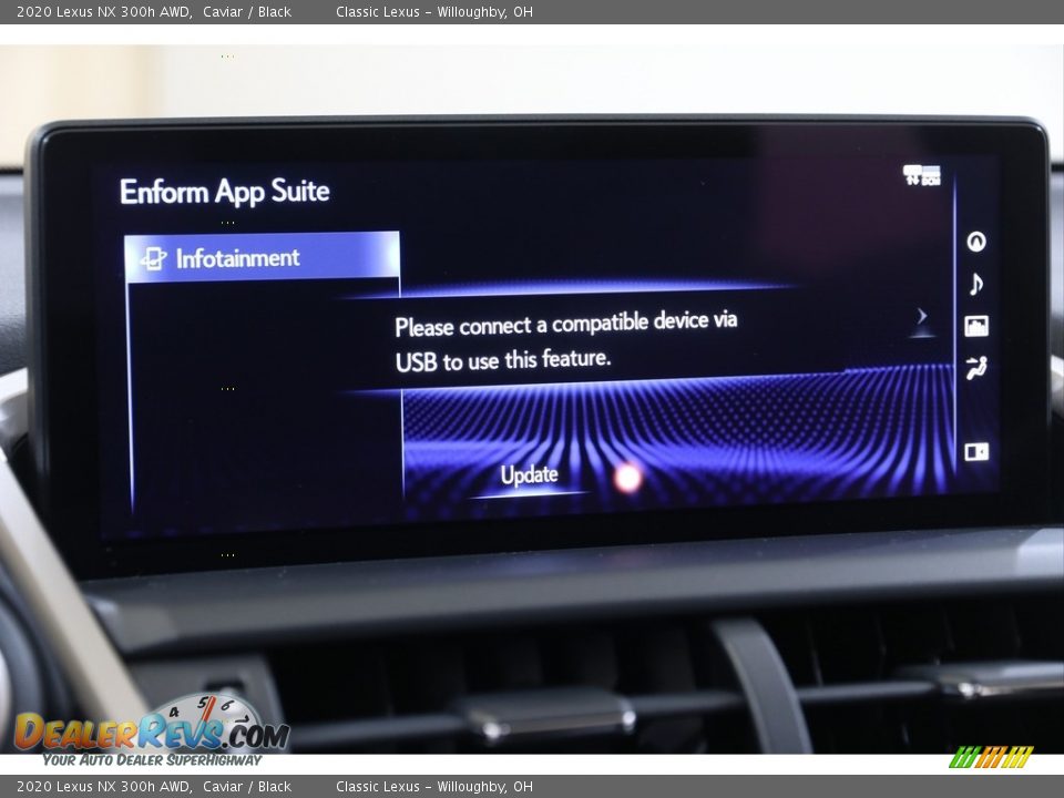 2020 Lexus NX 300h AWD Caviar / Black Photo #19