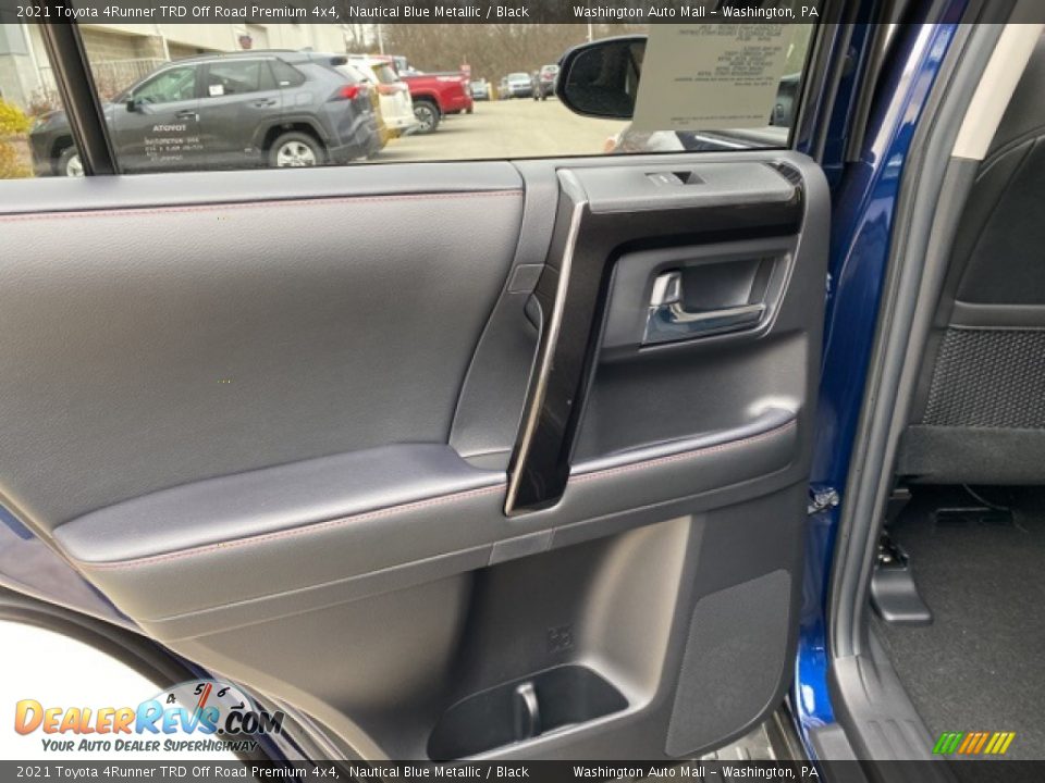 2021 Toyota 4Runner TRD Off Road Premium 4x4 Nautical Blue Metallic / Black Photo #27