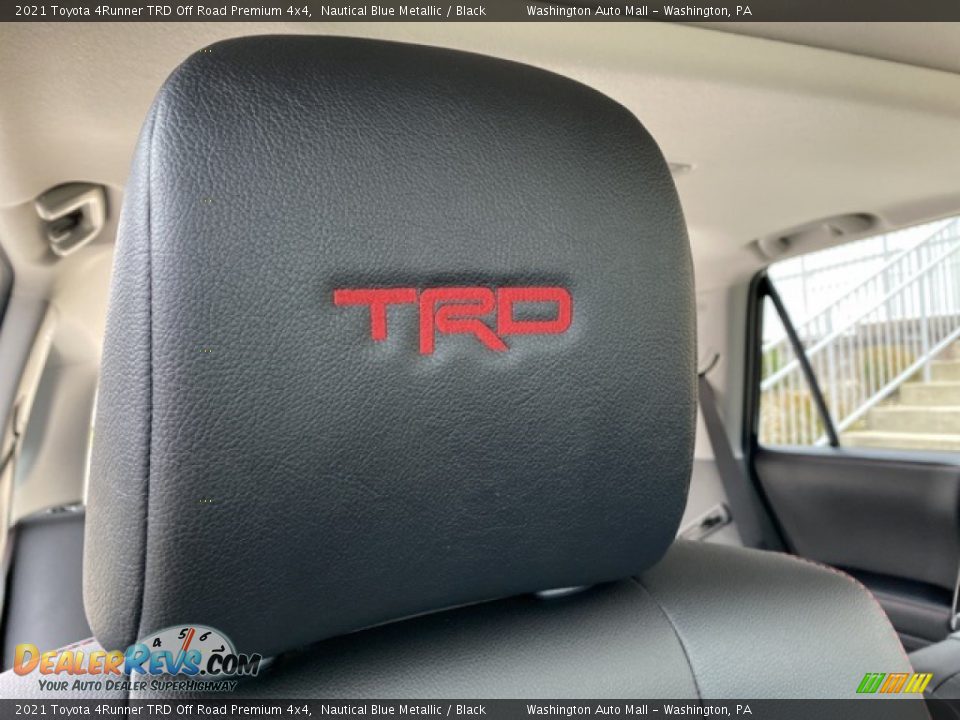 2021 Toyota 4Runner TRD Off Road Premium 4x4 Nautical Blue Metallic / Black Photo #28