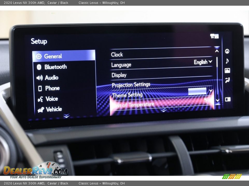 Controls of 2020 Lexus NX 300h AWD Photo #21