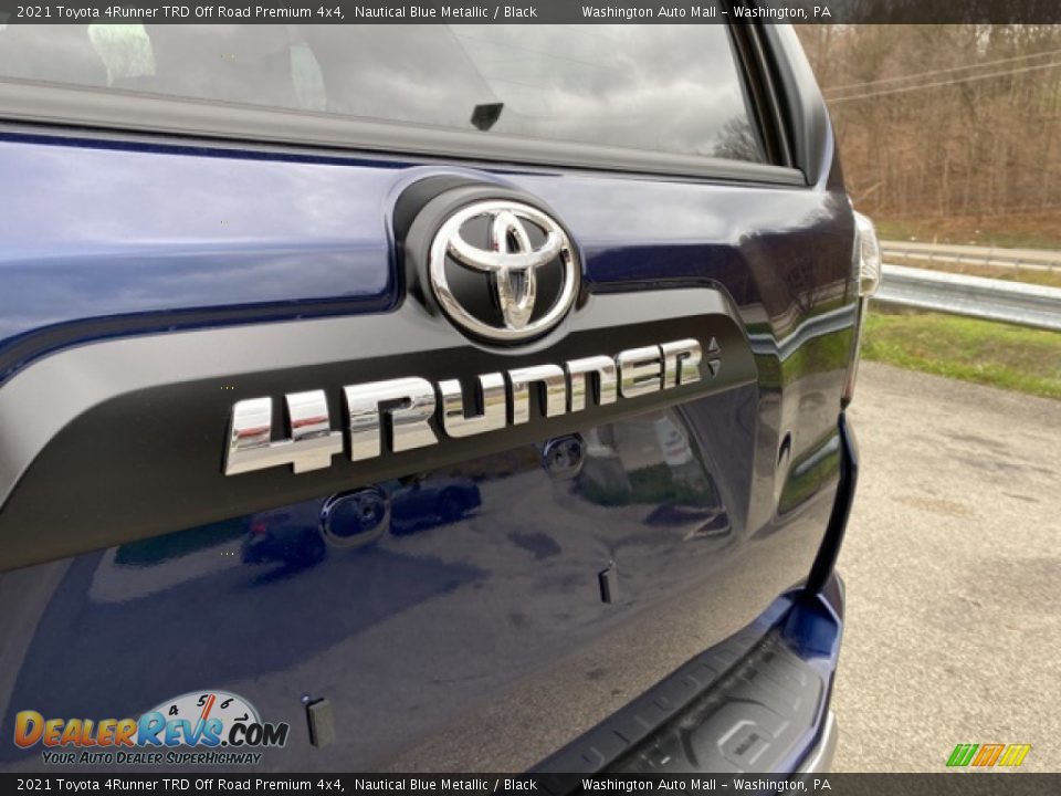 2021 Toyota 4Runner TRD Off Road Premium 4x4 Nautical Blue Metallic / Black Photo #31