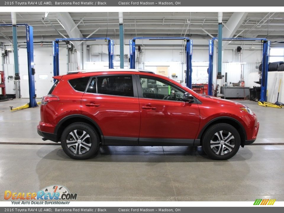 2016 Toyota RAV4 LE AWD Barcelona Red Metallic / Black Photo #7