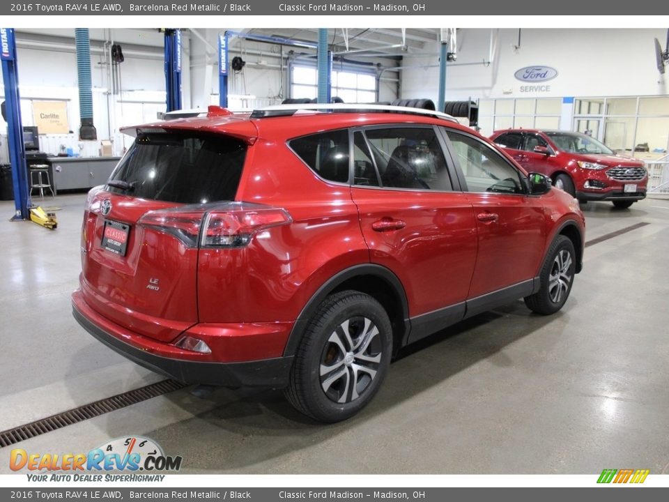 2016 Toyota RAV4 LE AWD Barcelona Red Metallic / Black Photo #8