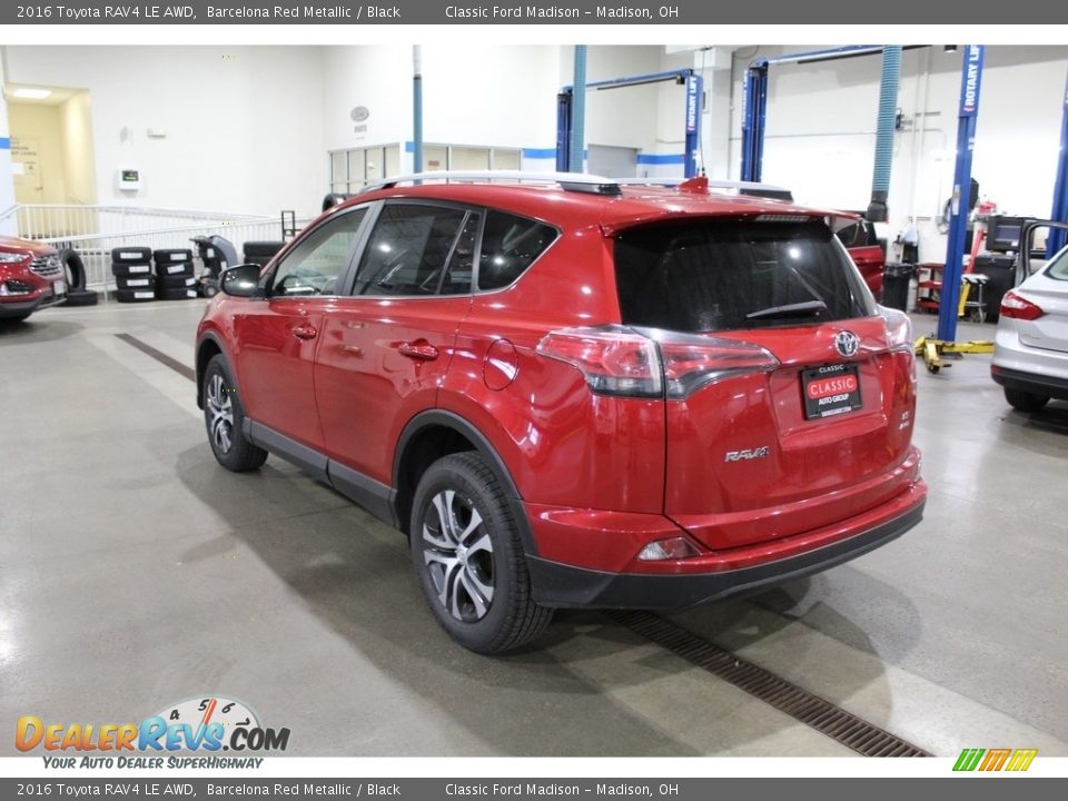 2016 Toyota RAV4 LE AWD Barcelona Red Metallic / Black Photo #10