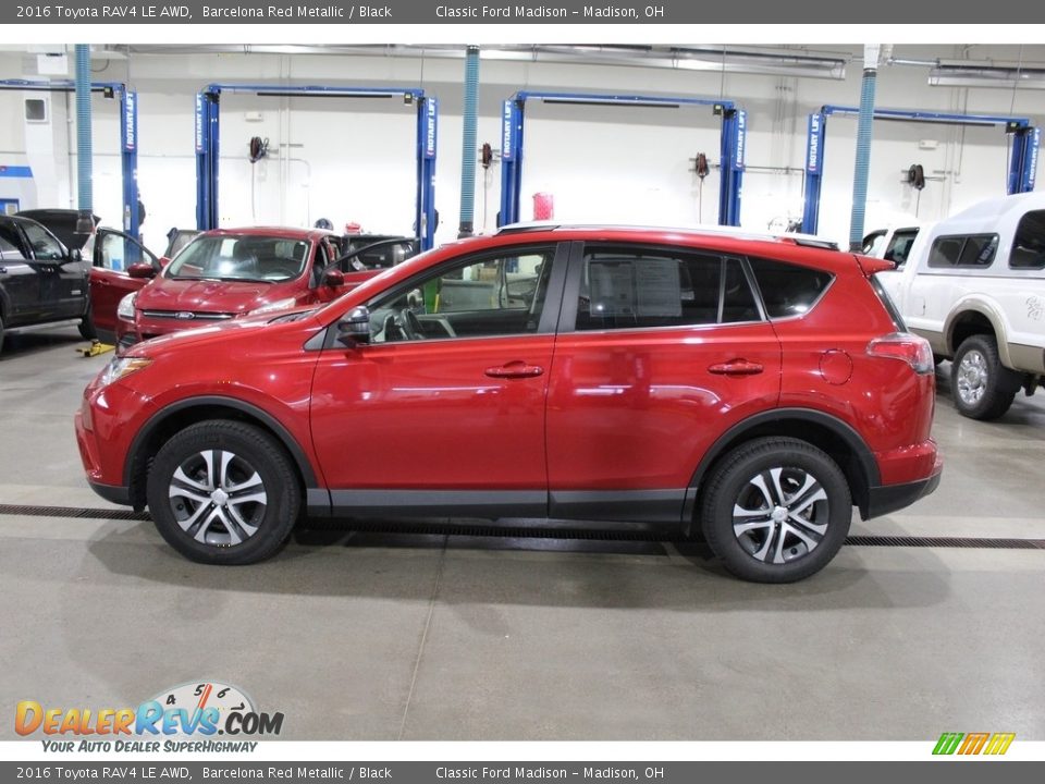 2016 Toyota RAV4 LE AWD Barcelona Red Metallic / Black Photo #11