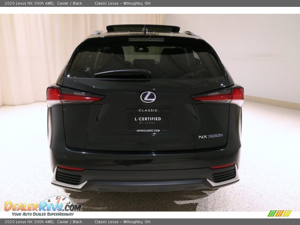 2020 Lexus NX 300h AWD Caviar / Black Photo #34