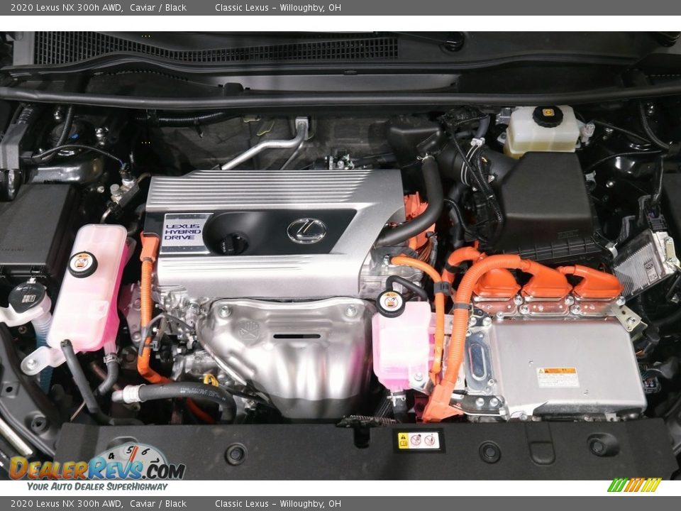 2020 Lexus NX 300h AWD 2.5 Liter DOHC 16-Valve VVT-i 4 Cylinder Gasoline/Electric Hybrid Engine Photo #35