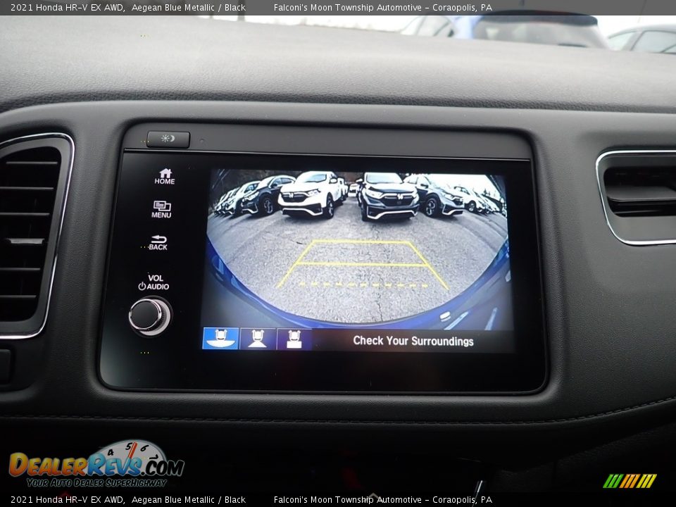 2021 Honda HR-V EX AWD Aegean Blue Metallic / Black Photo #15