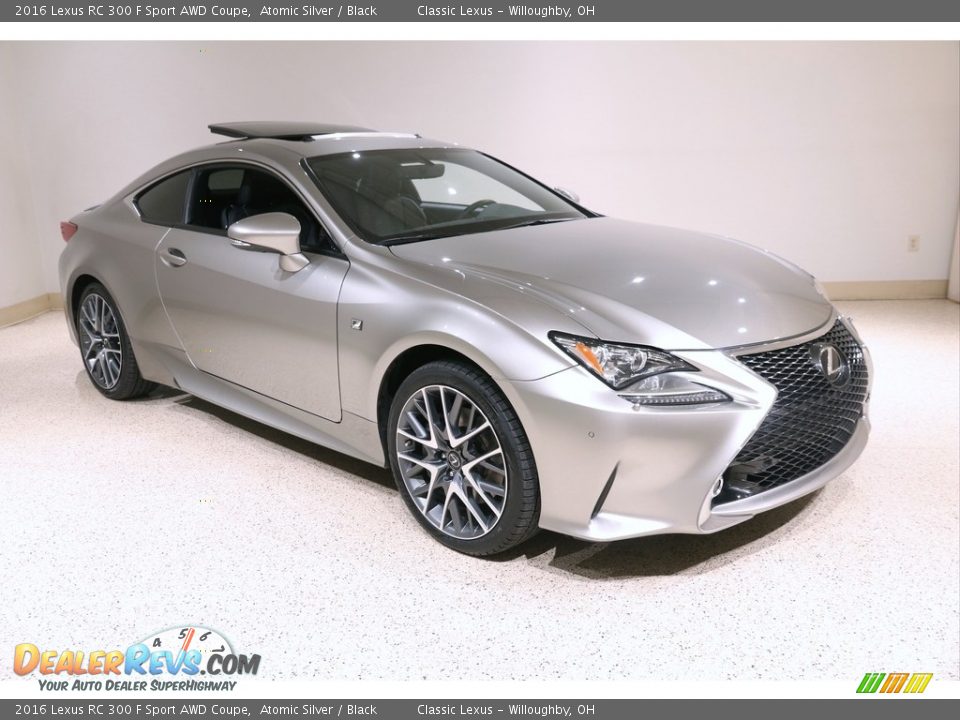 Front 3/4 View of 2016 Lexus RC 300 F Sport AWD Coupe Photo #1